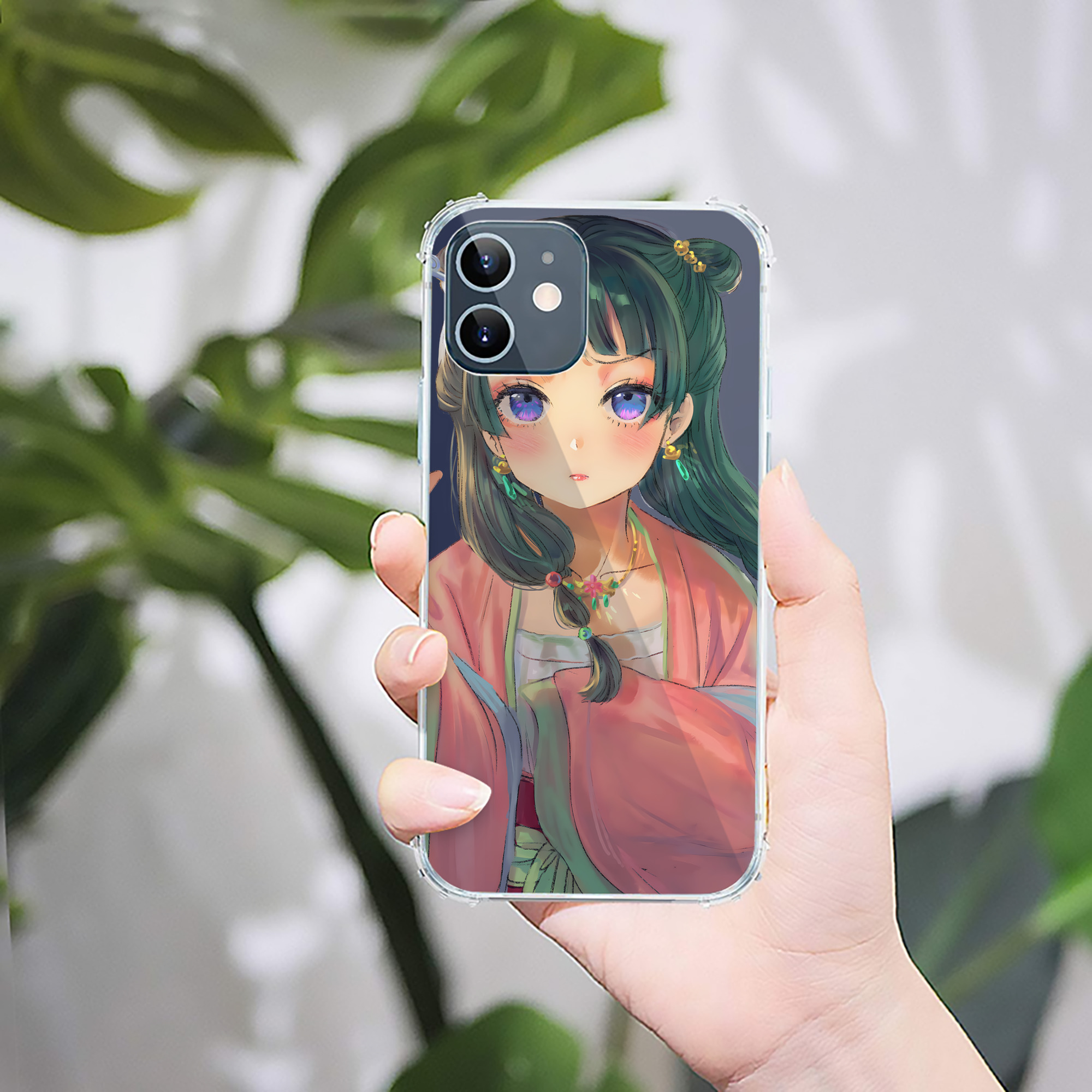 （画像用） 薬屋のひとりごと The Apothecary Diaries 【iPhone 12シリーズ対応】透明スマホケース（クリアソフトケース）